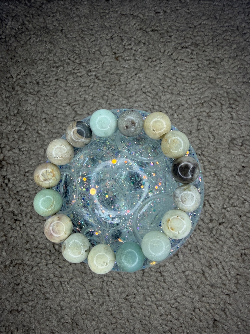 Handmade Amazonite Beaded Bracelet